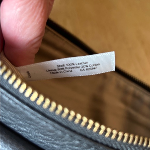 Talbots Leopard Calfskin Leather Folding Clutch - Picture 12 of 14